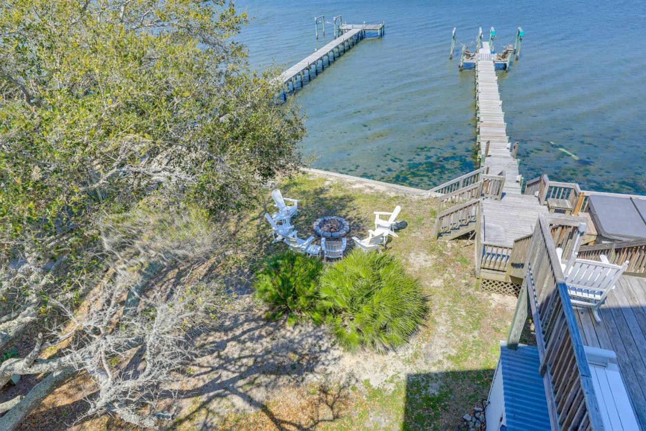 Waterfront Emerald Isle Home With Dock Access! Zewnętrze zdjęcie